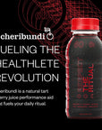 Cheribundi 100 PURE Tart Cherry Juice No Sugar added  Pro Athlete Post Workout Recovery  Fight Inflammation and Support Muscle Recovery  8 oz 12 Pack