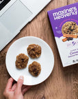 Maxines Heavenly Cinnamon Oatmeal Raisin Cookies  Gluten Free Made with Oats Sweetened with Coconut Sugar  Dates  Tasty Low Sugar Vegan Dessert  72 Ounces Each 2 pack