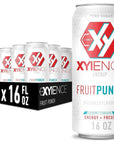 Xyience Fruit Punch Energy Drink - 16 fl oz can (Pack of 12)