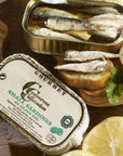 Conservas de Cambados Tiny Sardines in Olive Oil from Galicia 4 oz111g tin