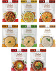 READYWISE  Simple Kitchen Soup Sampler Variety Pack 8 Servings Per Pouch Soup Mix Family Size MRE Gluten Free Options Freeze Dried Food Ready To Eat Meals Hiking  Backpacking Food Soup for Family Pack of 8