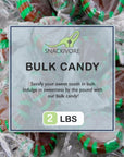 Starlight Mint Chocolate Candy Bulk 2lb Bag of Chocolate Mints Individually Wrapped Starlight Mints Chocolate Mint Candy Starlight Chocolate Mint Hard Candy by Snackivore