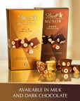 Lindt Nuxor Milk Chocolate Candy Chocolate with Whole Roasted Hazelnuts 58 oz Box