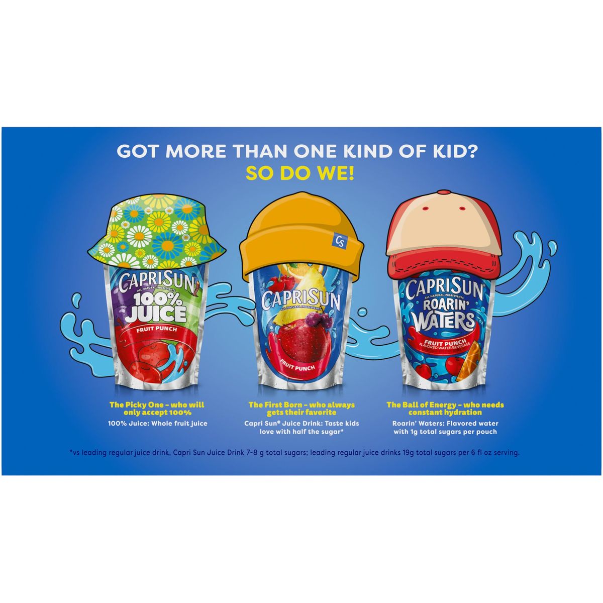 Capri Sun Tropical Punch ReadytoDrink Juice 10 Pouches