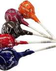 Fruidles Giant Tootsie Pops Lollipops Suckers Assorted Flavors Kosher Certified Dairy Individually Wrapped 8Pack