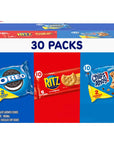 Nabisco Cookies  Cracker Variety Pack OREO RITZ  CHIPS AHOY 30 Snack Packs