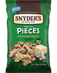 Snyders of Hanover Pretzel Pieces Parmesan Garlic 1125 Oz