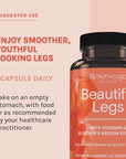 Reserveage, Beautiful Legs, Skin Care Supplement for Smooth, Healthy Veins, Helps Reduce Spider Veins, Vegan, 30 Capsules (30 Servings)