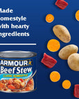 Armour Star Classic Homestyle Beef Stew Canned Food 12  20 OZ Cans