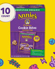 Annie's Organic Chocolate Chip Cookie Bites, 10 Packets, 10.5 oz.