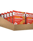 Quest Nutrition Cheese Crackers, Cheddar Blast, High Protein, Low Carb, Made with Real Cheese, 12 Count (1.06 oz bags)