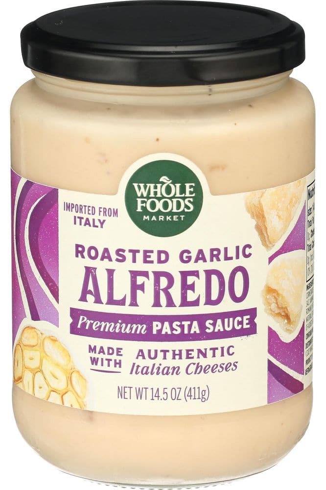 Whole Foods Market, Alfredo Pasta Sauce, 14.5 Ounce