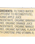 Santa Cruz Organic Orange Mango Fruit Juice Non GMO 32 Fluid Ounces Pack Of 6