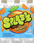 Splash Blast, Flavored Water Beverage - 16.9 Fl Oz Plastic Bottles - 6 Pack