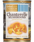 Roland Foods Canned Chanterelle Mushrooms Specialty Canned Food 79Ounce Can