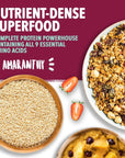 Amaranthy Readytoeat Popped Amaranth Bag 353 oz  High Protein Grain  Low Calorie  Vegan 1 Popped Bag 35 oz