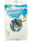 Bounty Miniatures 150g Milk Chocolate Bars Filled with Juicy Coconut Cream 130g