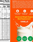 Metavo Advanced Weight Support Meal Replacement Vanilla