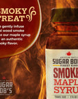 Sugar Bobs Finest Kind  Smoked Maple Syrup  Travel Size  2 oz