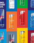 Red Bull Blueberry Blue Edition Energy Drink 84 Fl Oz Cans 4 Pack