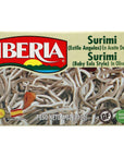 Iberia Baby Eels in Olive Oil 4 oz Surimi Style Angulas