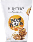 Hunter's Gourmet Baked Pretzos With White & Black Sesame Seeds, 180Gm