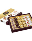 Ferrero Rocher Grand Assortment, Premium Gourmet Assorted Hazelnut Milk Chocolate 24 Ct. (Pack of 1)