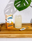 Laird Superfood Hydrate Coconut Water  Electrolyte Drink Mix  Mango Pineapple 10 Single Serve Sticks  0g Added Sugar  No Artificial Ingredients  Onthego Hydration