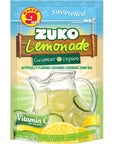 ZUKO Cucumber Instant Powder Drink Family Pack No Sugar Needed 141 Oz Pack of 6