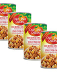 California Garden Fava Beans and Chick Peas 450g 4 cans