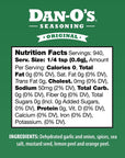 Dan-O’s Seasoning Original | Large Bottle | 1 Pack (20 oz)