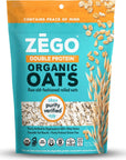 Unrivaled Taste and Nutrition of Old Fashioned Oats Includes Zego Gluten Free Organic Rolled Oats  Double Protein Old Fashioned Oatmeal 14 oz Organic Rolled Oats Comes with GOOD FOR MY HOME Box