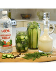 Lucy's Family Owned - Natural Distilled White Vinegar, 32 oz. bottle (Pack of 2) - 5% Acidity