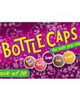 Wonka Bottle Caps Hard candy , Candy that fizzles in your mouth, 5 oz, pack of 10