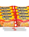 Ramen Noodle Soup Variety 4 of each Chicken and Beef 3 oz Pack of 8 with BYTC Chopsticks