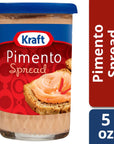 Kraft Cheese Spread Pimento 5 Ounce