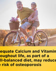 Nature Made Calcium 600 mg with Vitamin D3, Dietary Supplement for Bone Support, 220 Tablets