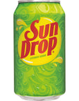 Sun Drop Citrus Soda 12 Fluid Ounce Can 12 Count