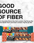 KIND Bars, Variety Pack, Dark Chocolate Nuts & Sea Salt, Peanut Butter Dark Chocolate, Healthy Snacks, Gluten Free, 24 Count