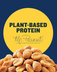 Planters Honey Roasted Peanuts 6 ct Pack 10 oz Canisters