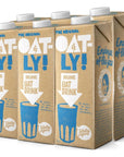 Oatly - Organic Oat Drink Milk Dairy Free - Plant Based Vegan Oatmilk 1L - Pack of 6