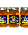 Golden Eagle Syrup Bundle  3 x 15 Oz Jars of Golden Eagle Alabama Syrup Bundled with a JFS Recipe Card