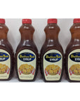 BlackburnMade Syrup Bundle  4 x 24 Oz Bottles of Blackburn Made Syrup Blackburn Syrup Pancake Bundled with Recipe Sheet