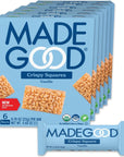 MadeGood Crispy Squares, Vanilla (36 Count) Gluten Free Snacks