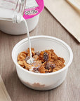 Kelloggs Raisin Bran Cereal 125 oz Cup Pack of 12 with 2 By The Cup Mood Spoons