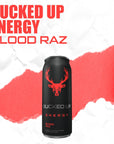 Bucked Up Energy Drink 300mg Blood Raz 12 CT