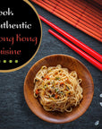 KAME Authentic Hong Kong Rice Noodles  GlutenFree Cantonese Cuisine  Perfect for StirFries and Broths Includes Noodles Sauce Vegetables and Toppings  106oz Pack of 2