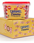 Goetzes Candy Caramel Creams  100 Count Candy Tub  Gift Box  Fresh from the Factory