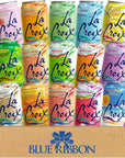 BLUE RIBBON Sparkling Water Variety of 15 Flavors Naturally Essenced 12 Ounce Cans Pack of 15 Total of 180 Oz