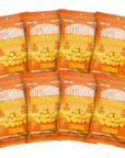 Outstanding Foods 125 oz Vegan Cheese Puffs  Outstanding Cheese Balls with 5g of Protein and 20 Essential Vitamins and Nutrients  Gluten Free and Dairy Free Snacks  Chedda 8 Pack